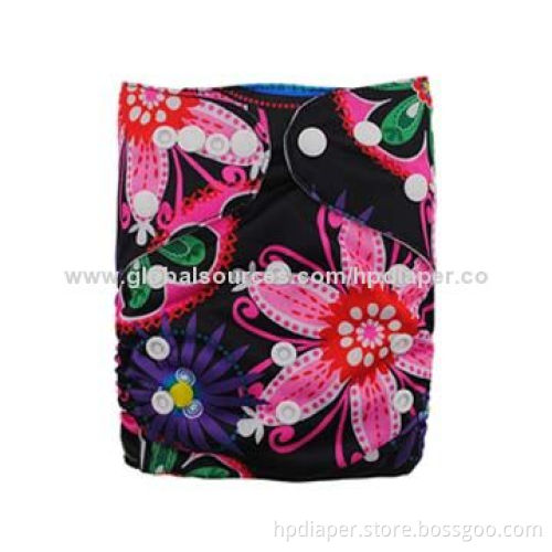 One Size Pocket Cloth Diaper, Breathable and Reusable Features